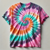 Spiral Tie dye (multi-colored)