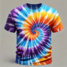 Spiral Tie dye (multi-colored)